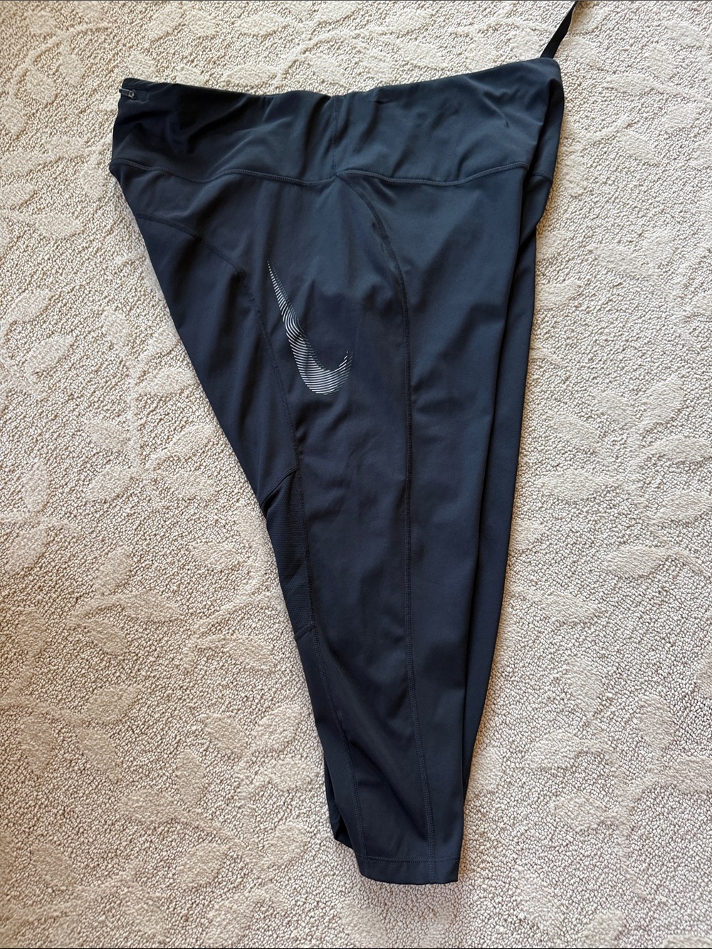 Nike Black Women's Track Joggers with Reflective Swoosh